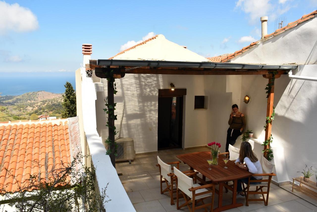הוילה Samothráki The Twins House מראה חיצוני תמונה